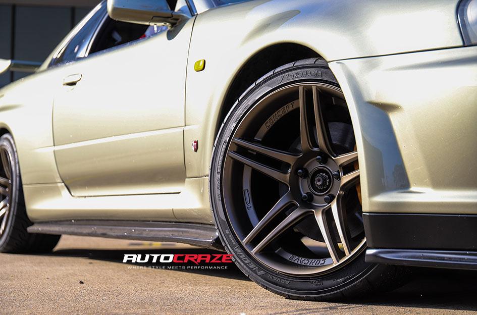 NISSAN SKYLINE R34 CC03R BRONZE